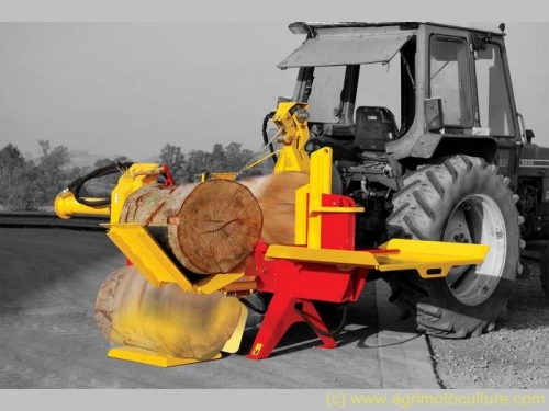 Rabaud, Fendeuse tracteur horizontale : F40
